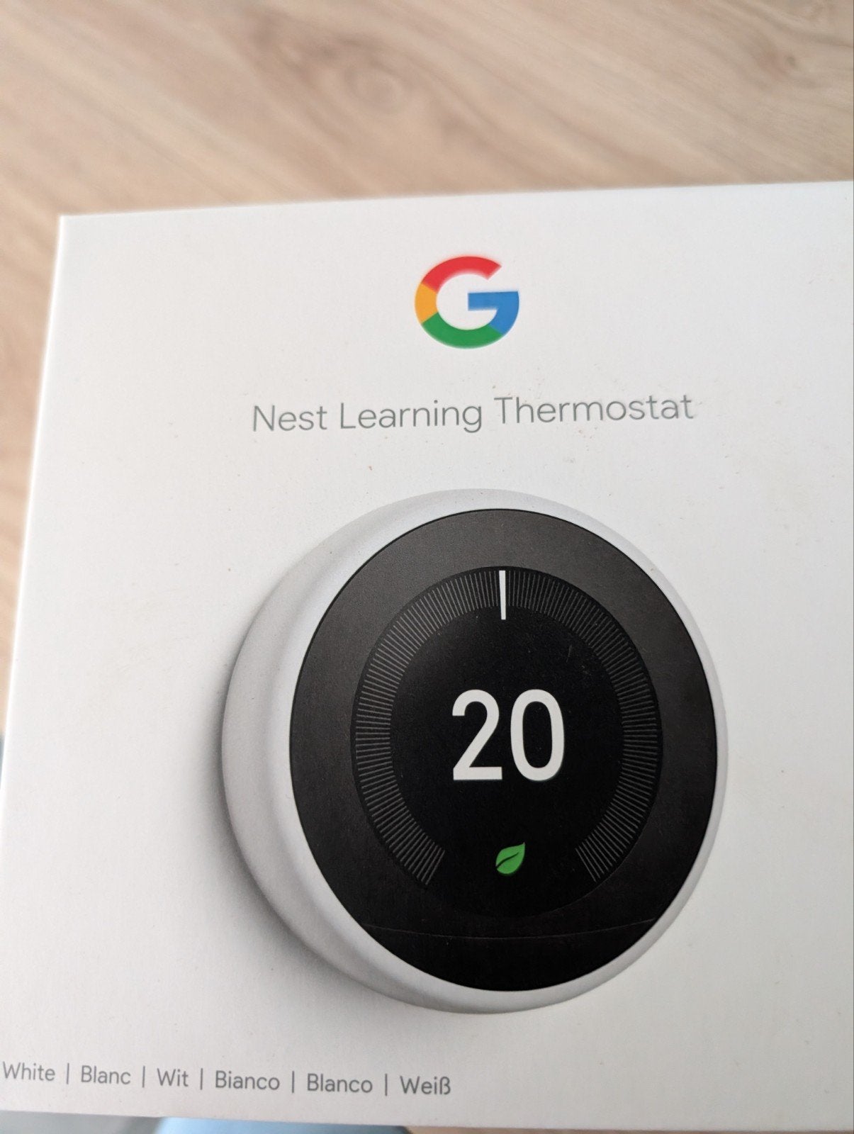 Thermostat Google Nest Learning (3e génération), Enlèvement, Thermostat intelligent, Neuf