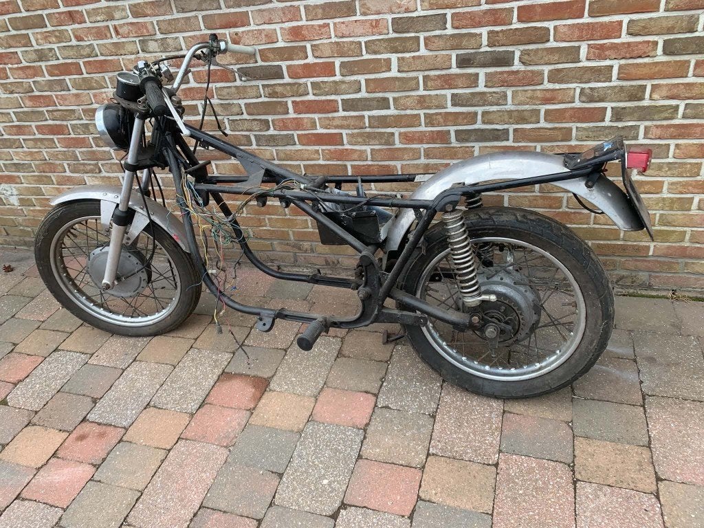 aermacchi ss350, Motoren, Ophalen