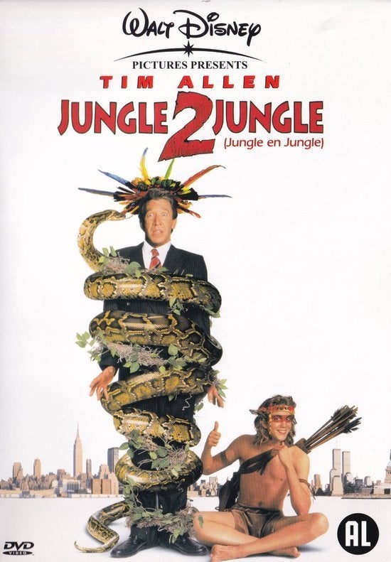 Disney dvd - Jungle 2 jungle, CD & DVD, DVD | Enfants & Jeunesse, Enlèvement ou Envoi, Film