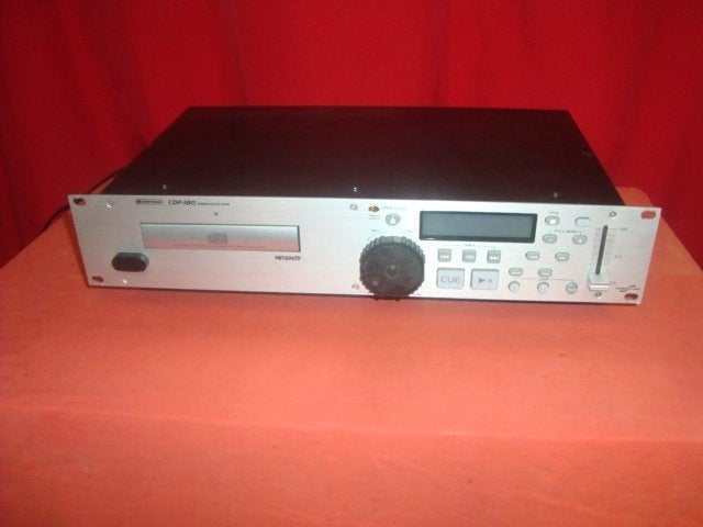Zo Goed Als Nieuw: Omnitronic CDP-180 20260395, Audio, Tv en Foto, Cd-spelers, Ophalen of Verzenden, Zo goed als nieuw