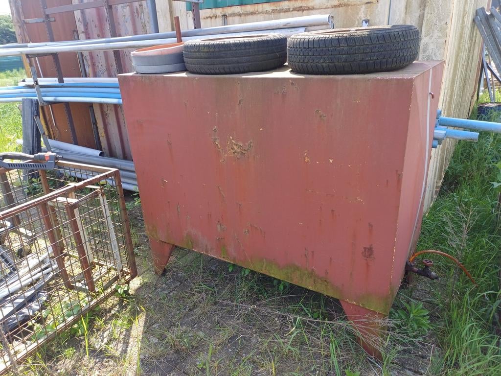 Mazout ton +/- 1100liter, Doe-het-zelf en Bouw, Ophalen