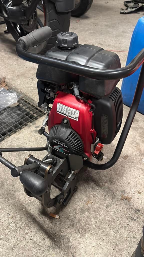 PRO 36RH petrol rail drill spoorboormachine, Ophalen, Zo goed als nieuw, Benzinemotor