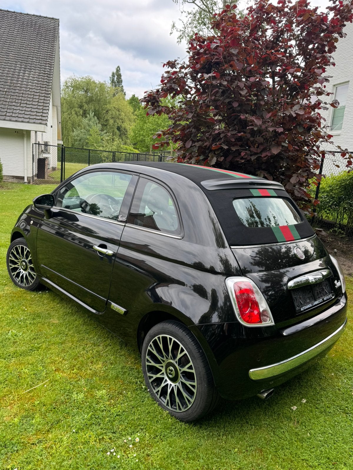 Fiat 500 Gucci cabriolet, Cabriolet, Bedrijf, Te koop, Benzine