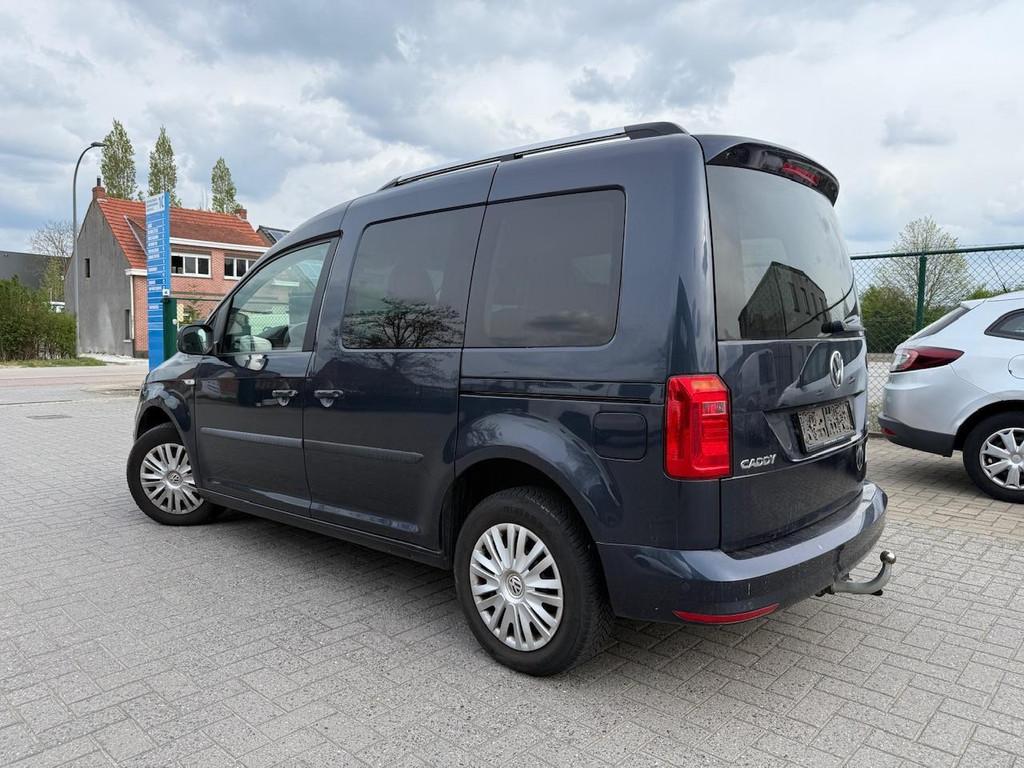 Volkswagen Caddy Combi 1.4 Benzine + CNG | Navi | Trekhaak, Auto's, Voorwielaandrijving, Monovolume, Gebruikt, CNG (Aardgas)