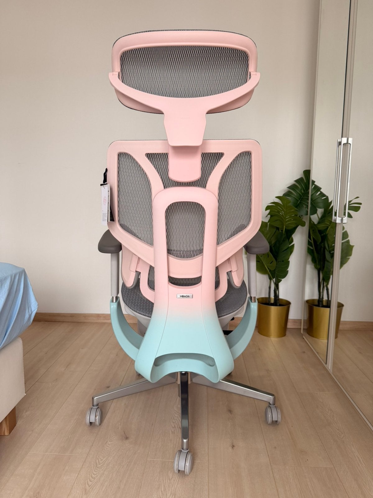 HBADA E3 Pro, Neuf, Rose, Enlèvement, Chaise de bureau