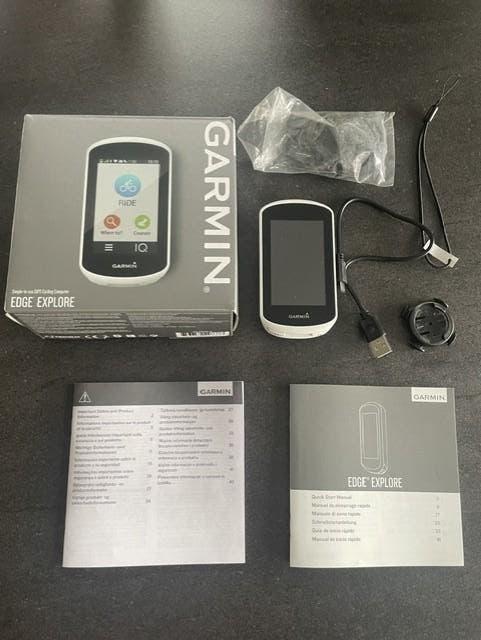 Garmin Edge Explore incl snelheid- en cadans sensor, Ophalen, Snelheidssensor, Gebruikt