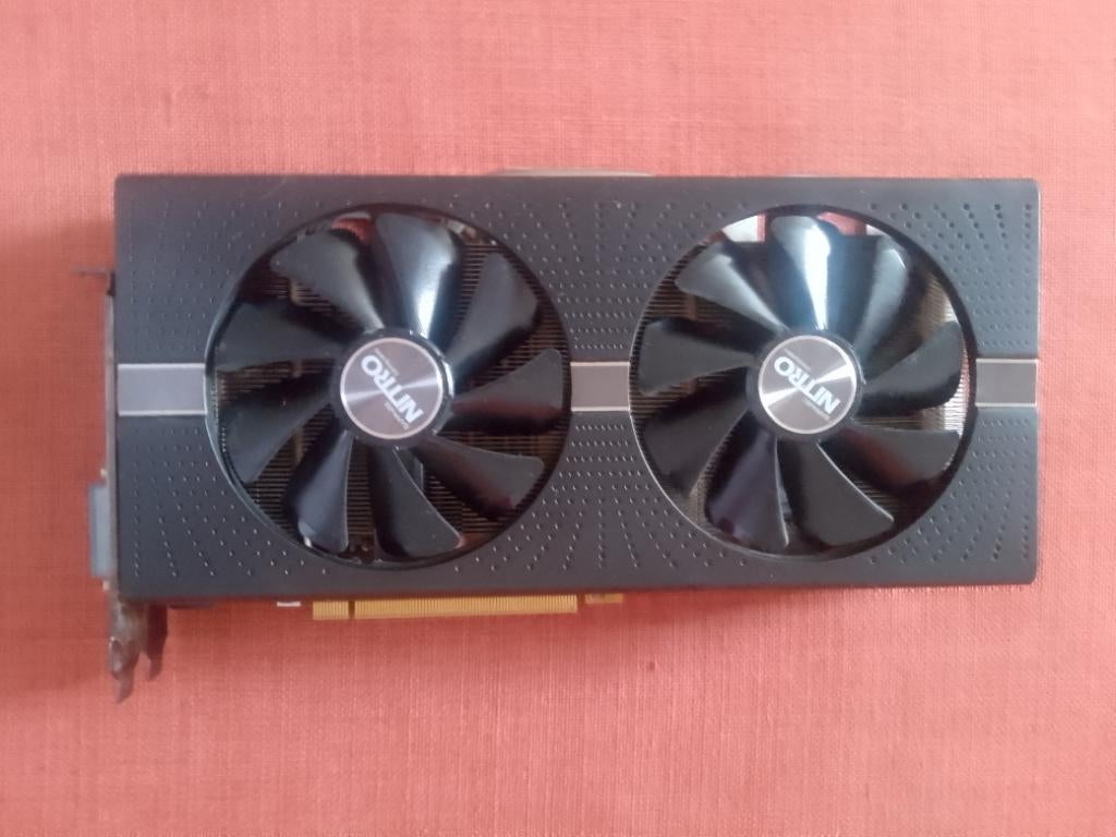 carte graphique sapphire radeon rx580 Nitro+ 8go, Informatique & Logiciels, Enlèvement ou Envoi, GDDR5, Utilisé, PCI
