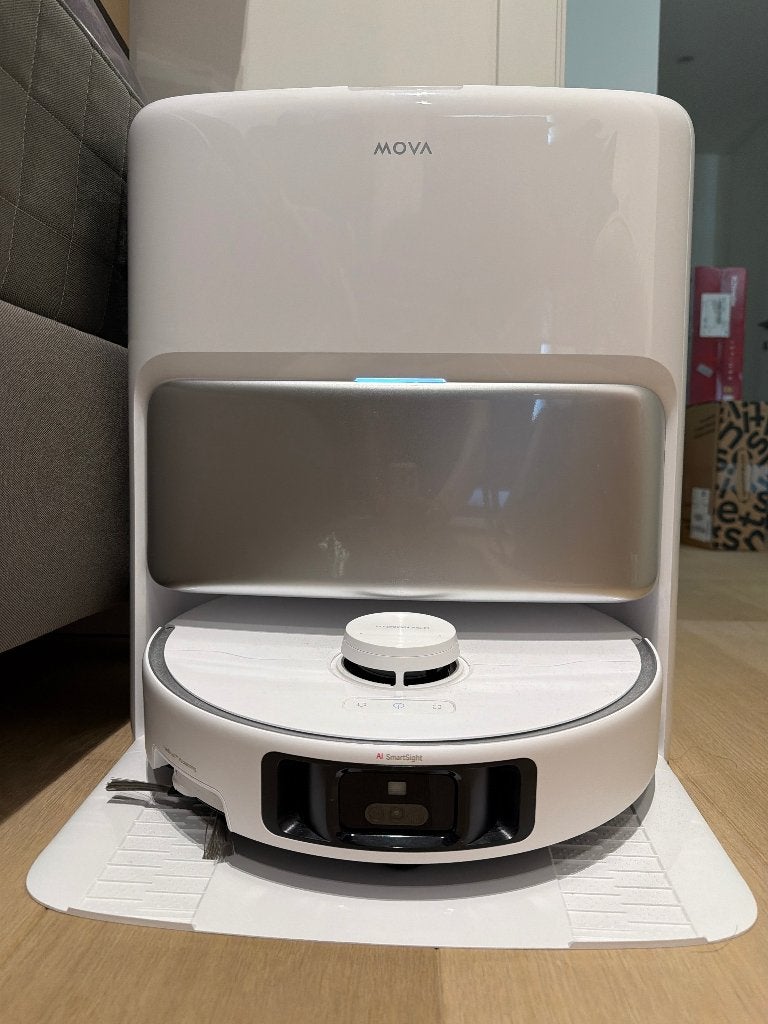 MOVA P50 Ultra - comme neuf, très peu utilisé, Electroménager, Aspirateurs, Comme neuf, Aspirateur robot, Autres marques, Vidage automatique