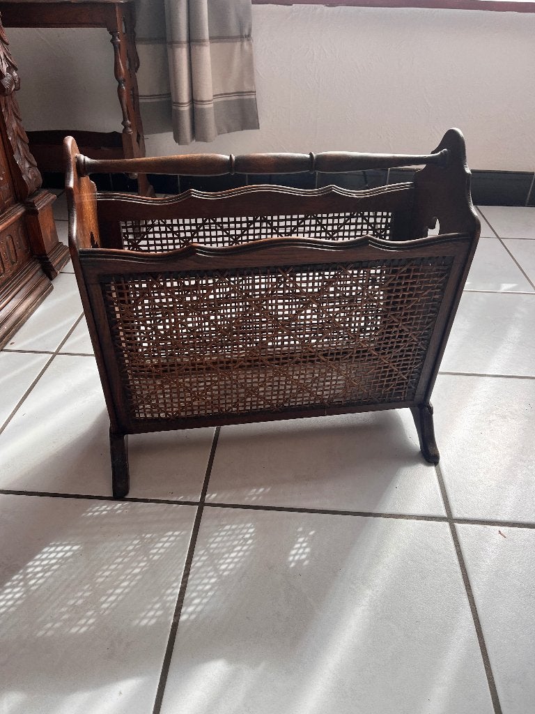 Tijdschriftenrek, Huis en Inrichting, Woonaccessoires | Krantenbakken en Lectuurbakken, Tijdschriftenrek, Ophalen, Gebruikt