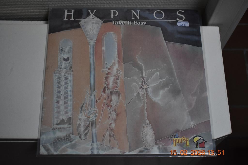 LP : Hypnos - Take it Easy (New Wave), Cd's en Dvd's, Vinyl | Overige Vinyl, Beschermende buitenhoes, Ophalen of Verzenden, Gebruikt