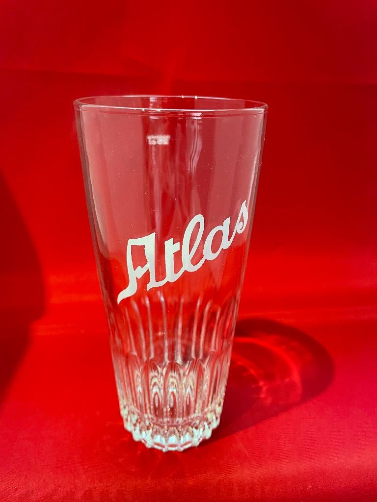 Verre à bière Atlas 25cl, Enlèvement ou Envoi, Utilisé, Verre à bière