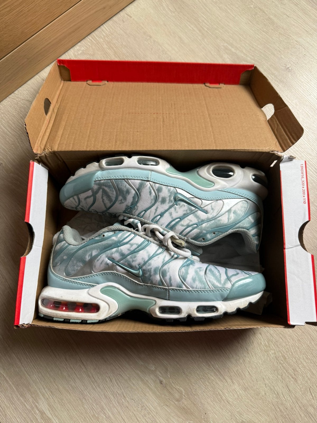 Nike TN Palm 43, Kleding | Heren, Schoenen, Blauw, Ophalen of Verzenden, Zo goed als nieuw, Sneakers