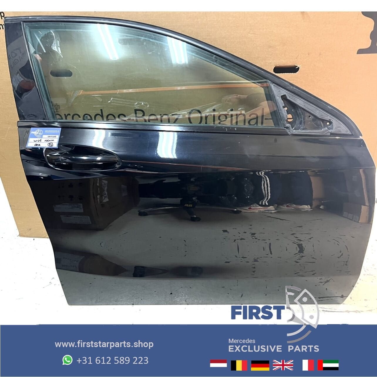 W176 A Klasse COMPLETE DEUR A1767200205 RECHTER VOOR PORTIER, Utilisé, Porte, Avant, -