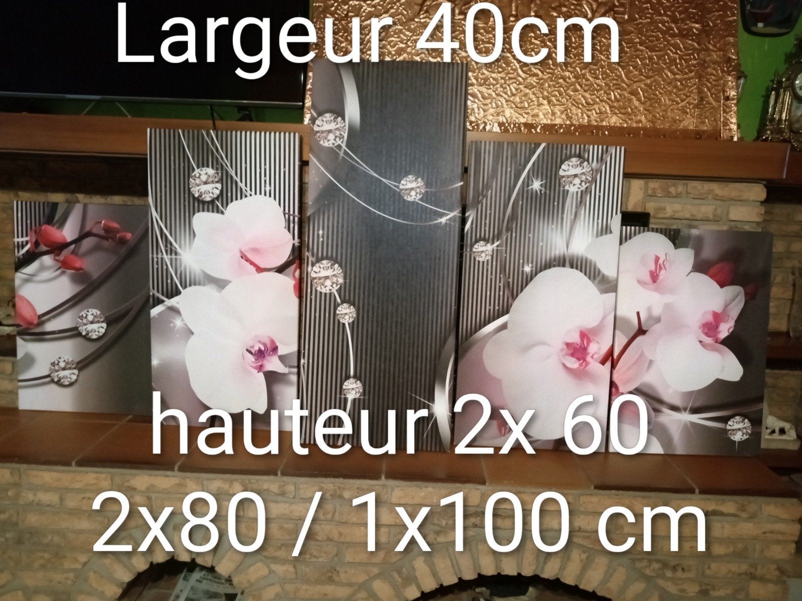 Cadres, barquette en frigolite, Maison & Meubles, Enlèvement, Utilisé