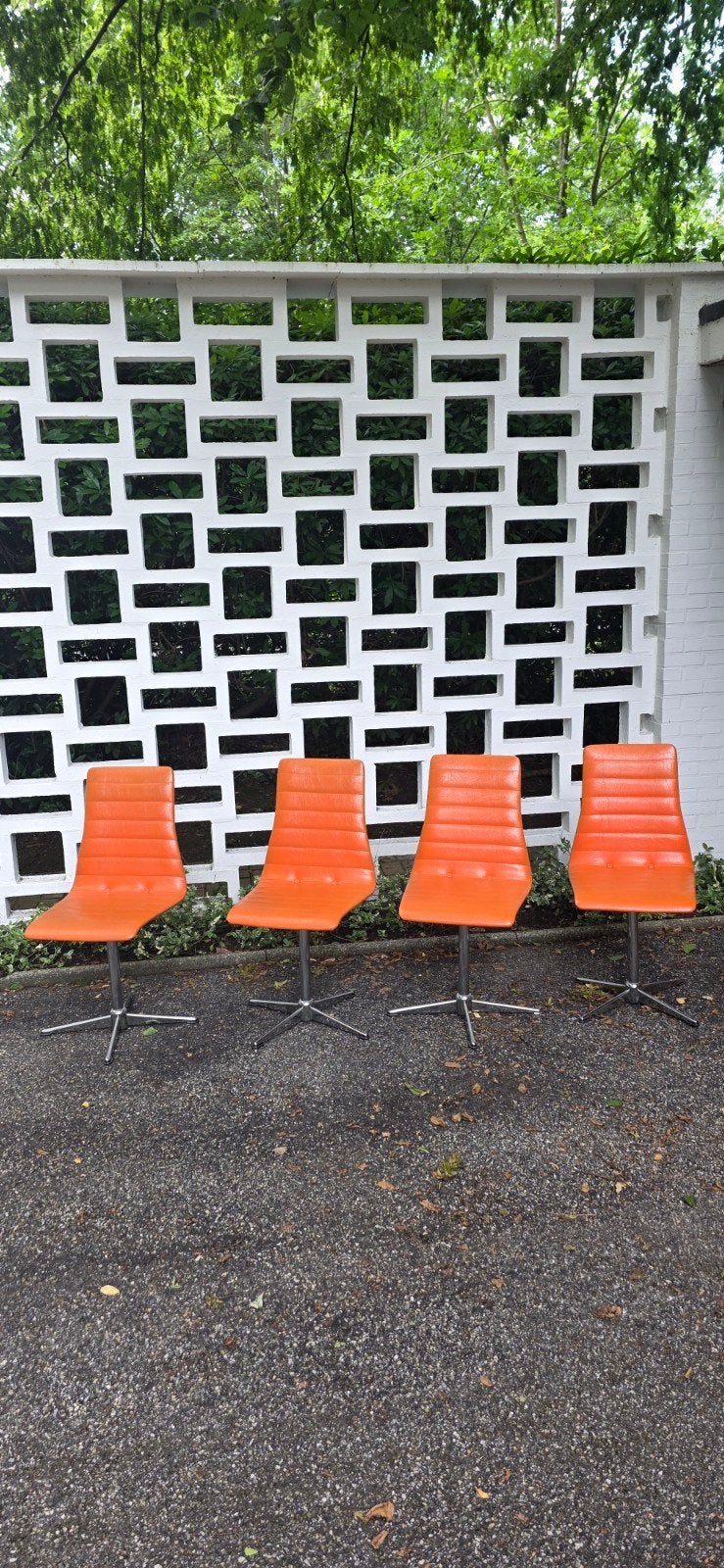 4x Tavo sixties design swivel stoelen, Enlèvement