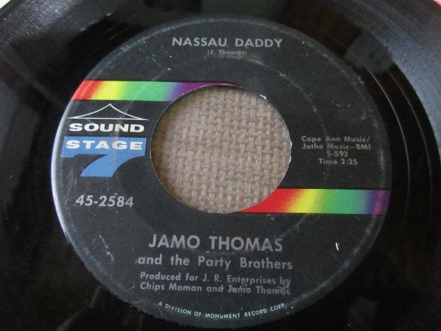 Jamo Thomas - Jive Mother-In-Law / Nassau Daddy, Pressage original, 7 inch, Utilisé, R&B et Soul