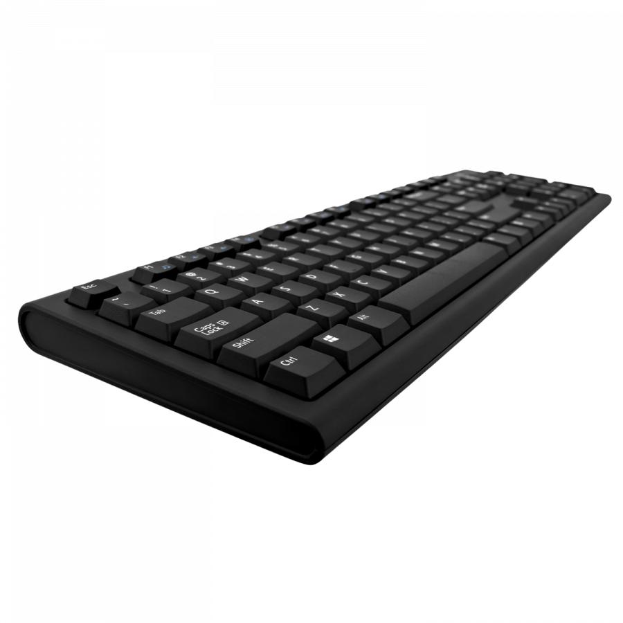 Clavier + souris sans fil V7 CKW200BE – Noir, Neuf, Enlèvement ou Envoi, Azerty, V7