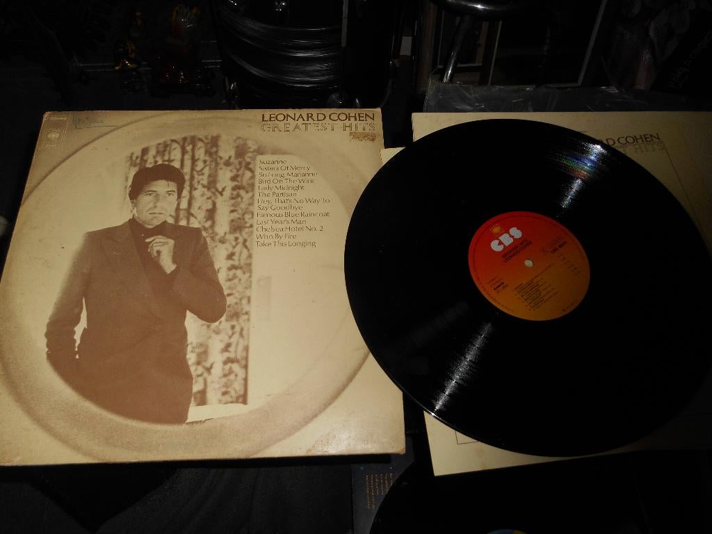 33T Leonard Cohen Greatest Hits 1975, Ophalen of Verzenden