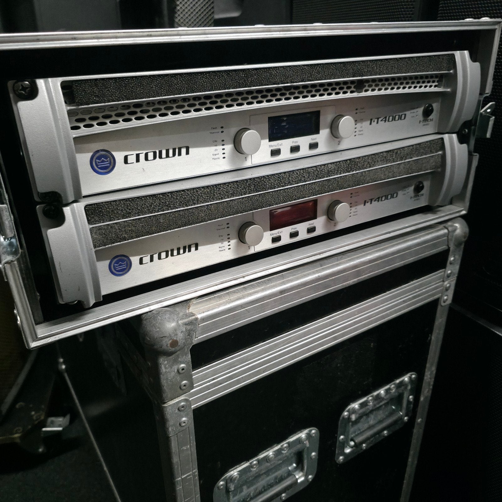 CROWN I-T4000   versterkers met dsp   4000 watt, Ophalen of Verzenden