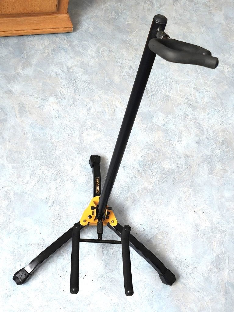 Support pour guitare et basse HERCULES, Enlèvement, Neuf, Guitare