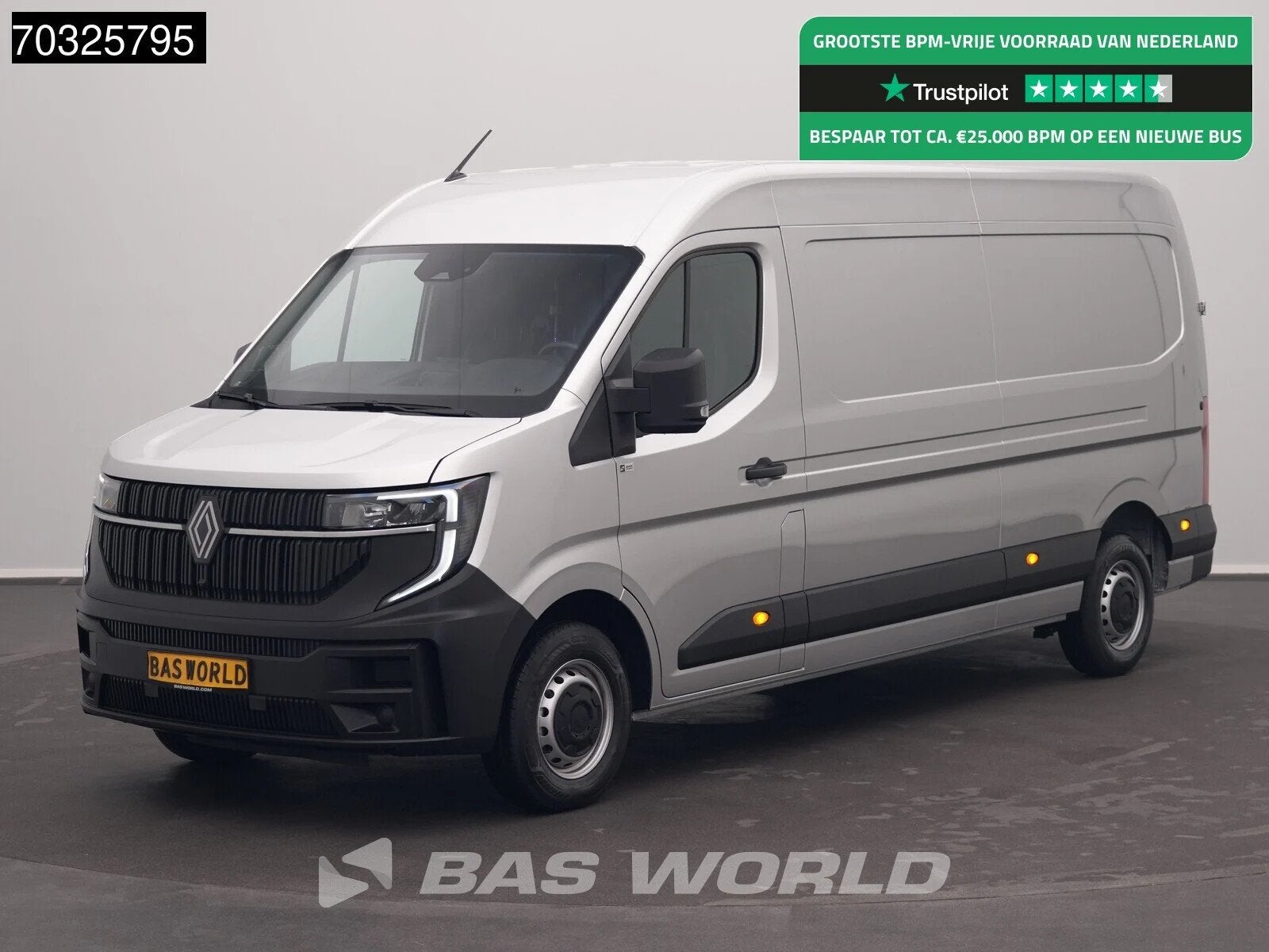 Renault Master 150PK BPM Vrij! L3H2 150PK LED Airco Cruise C, Auto's, Bestelwagens en Lichte vracht, 1998 cc, Stof, Gebruikt, 4 cilinders