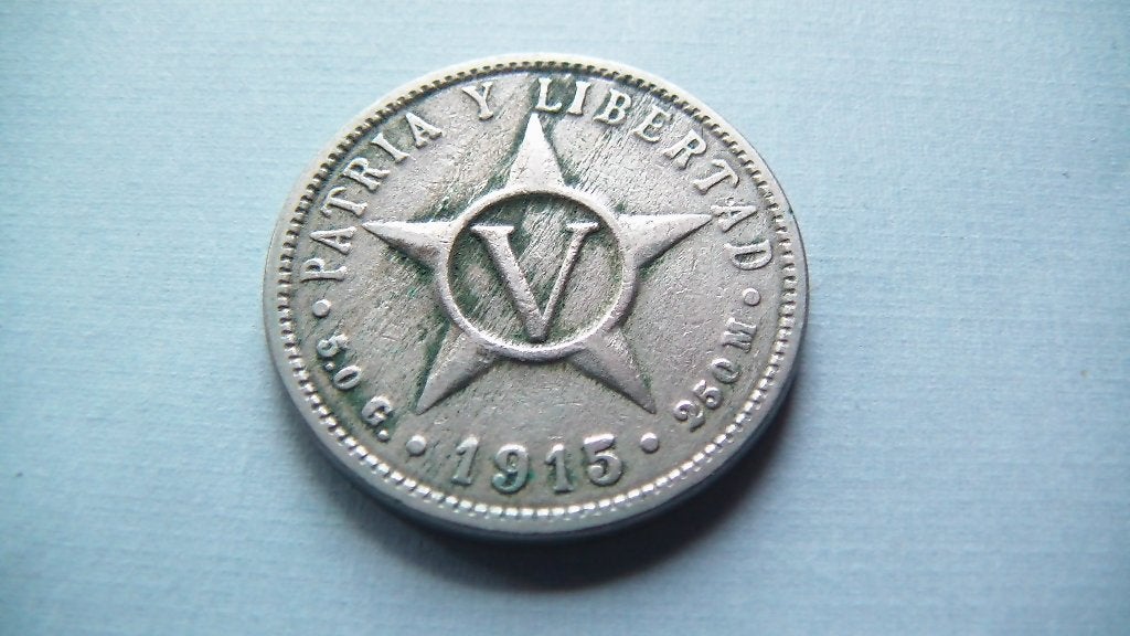 cuba 5 centavos 1915, Enlèvement