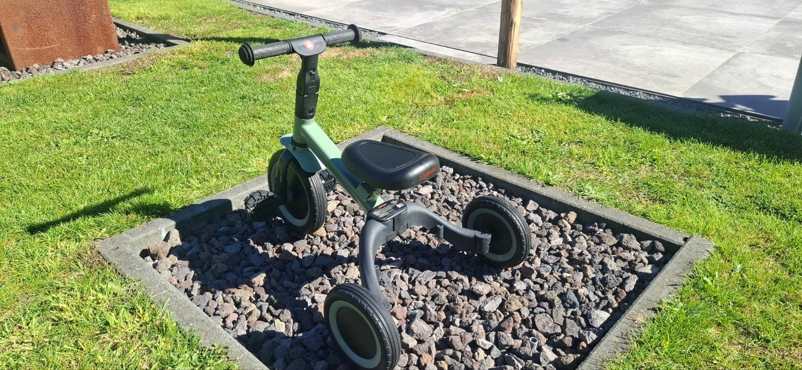 Topmark 3 in 1 loopfietsje, Fietsen en Brommers, Ophalen, Gebruikt, Topmark, Zijwieltjes