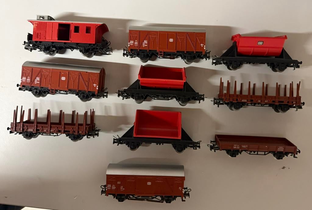 10 Märklin goederenwagons, Ophalen of Verzenden, Gebruikt, Wagon, Märklin