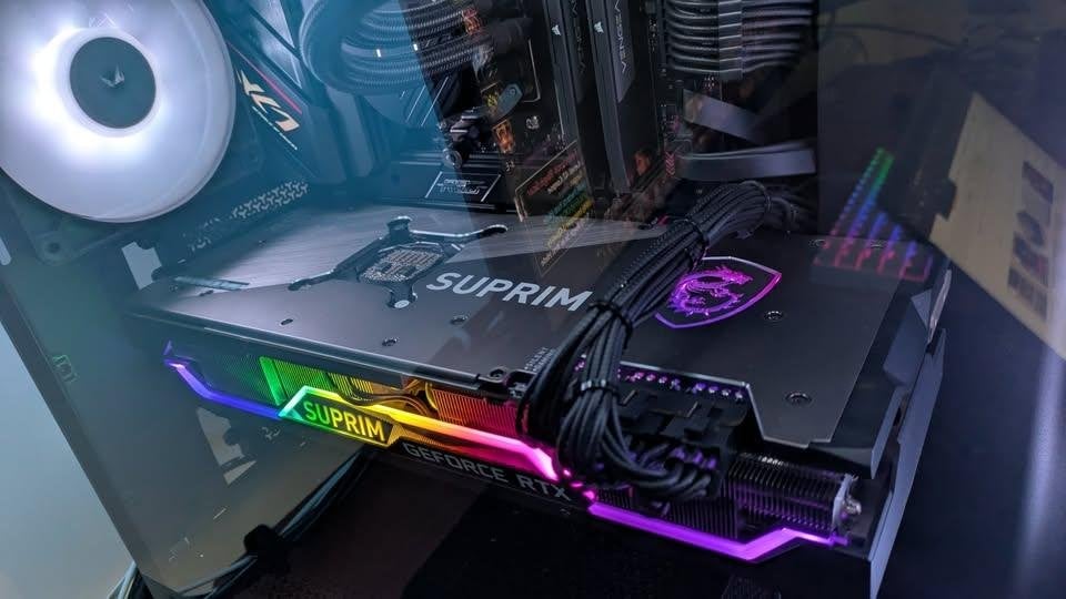 MSI GeForce RTX 3080 Ti SUPRIM X 12G, Informatique & Logiciels, Cartes vidéo, GDDR6, PCI-Express 4, Comme neuf, Enlèvement