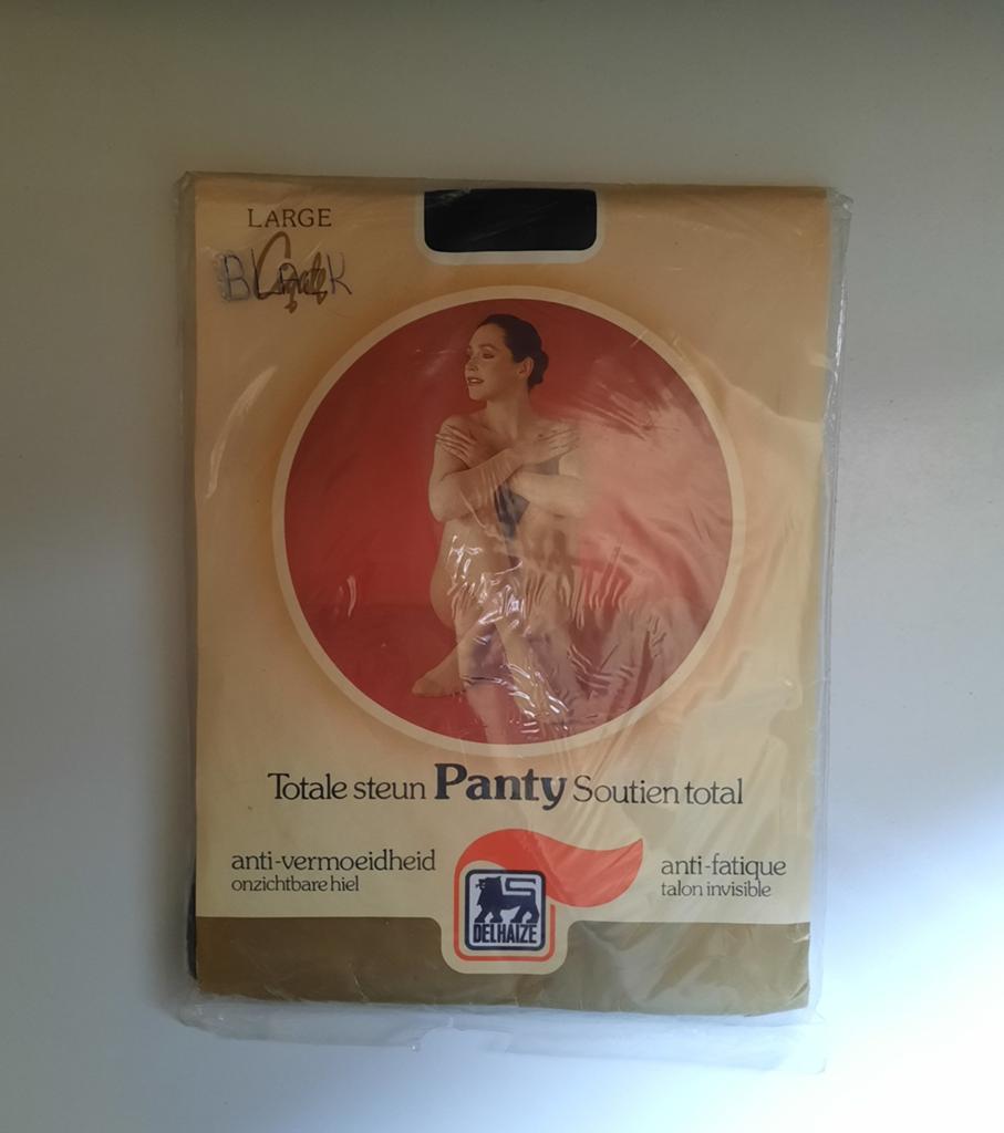 Steunpanty "L" zwart, Zwart, Ophalen of Verzenden, Panty, Delhaize