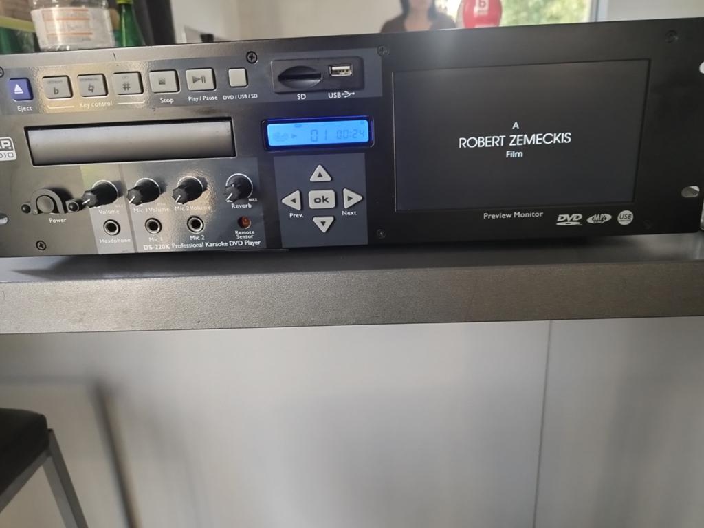 Dap audio ds-220k professionnal karaoké DVD player, Audio, Tv en Foto, Professionele apparaten, Ophalen of Verzenden, Audio