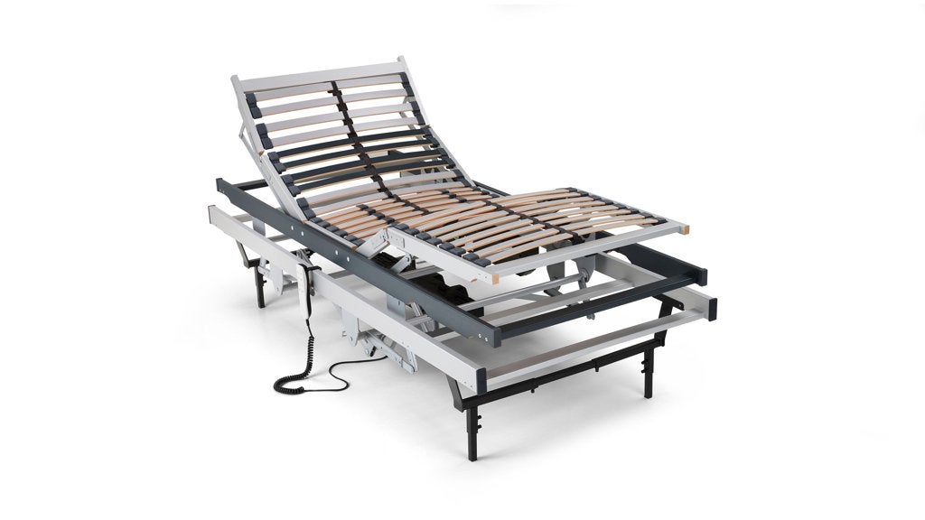 Bedbodem/Lattenbodem Hoog/laag functie, Ophalen, Verstelbaar, 90 cm, Eenpersoons
