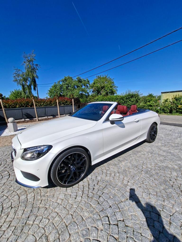 Mercedes c w205 cabrio amg line, Automaat, 4 zetels, Achterwielaandrijving, Euro 6