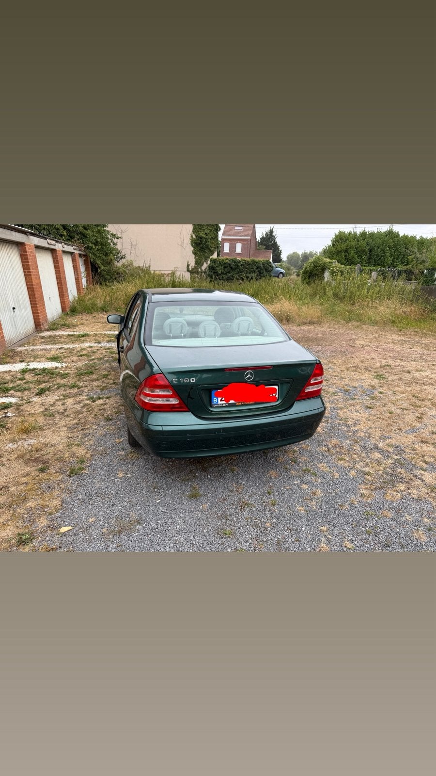 Mercedes classe c automatique Export, Auto's, Mercedes-Benz, Automaat, Beige, Berline, 5 deurs