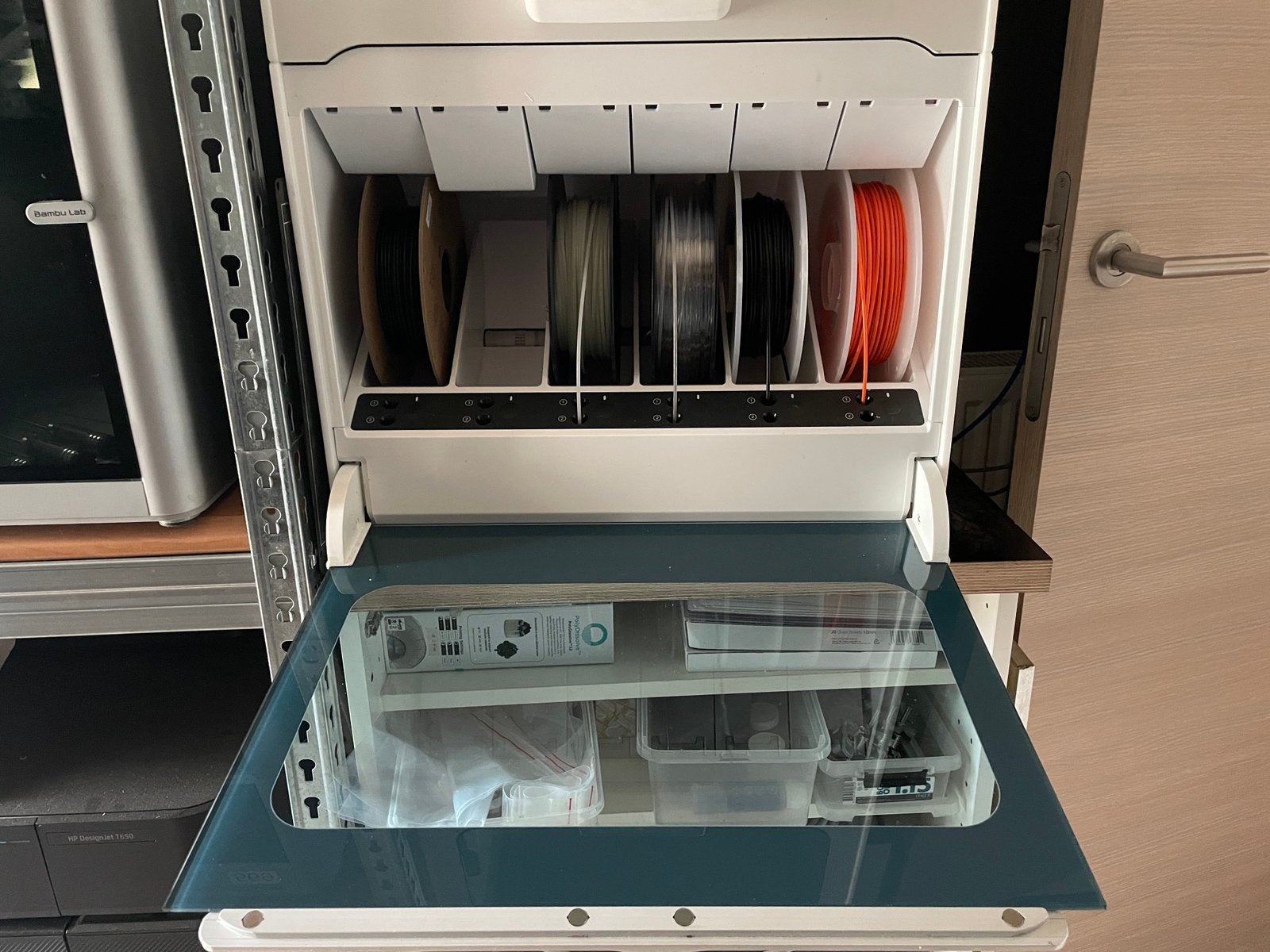 Ultimaker Material Station, Computers en Software, Ophalen, Zo goed als nieuw, Filamentrollen