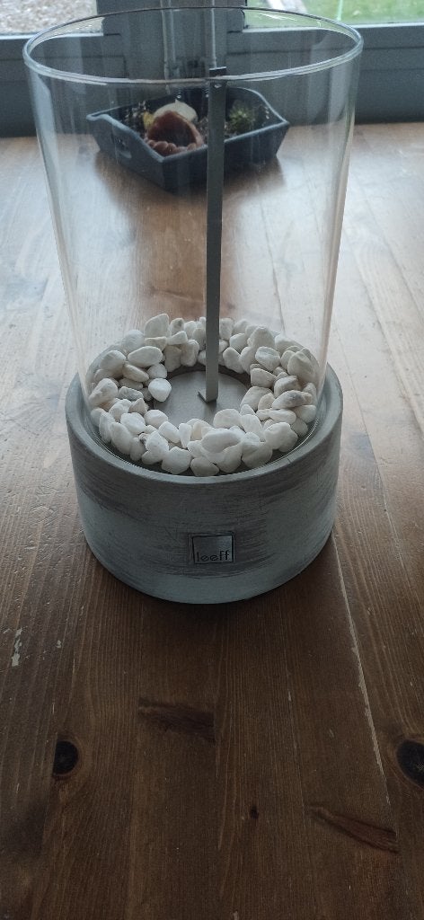 Leeff stonefire, Windlicht, Nieuw, Glas, Ophalen