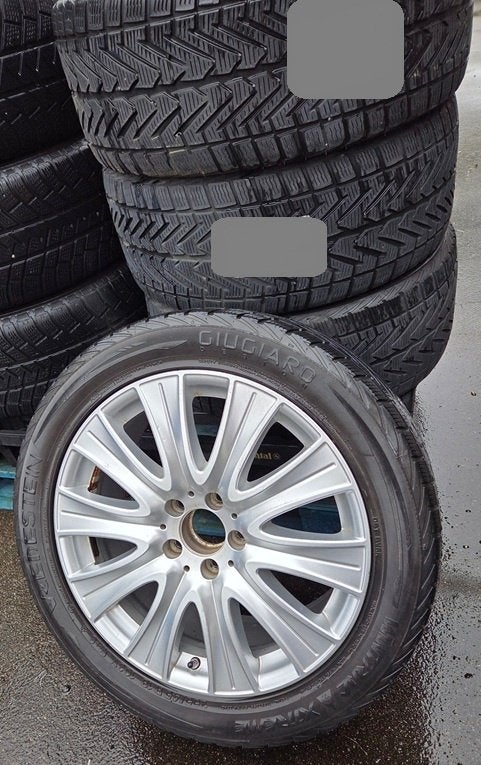 Orig. Mercedes S-Klasse velgen met Winterbanden, 18 inch, Auto-onderdelen, Ophalen, 18 inch, Gebruikt, 255 mm