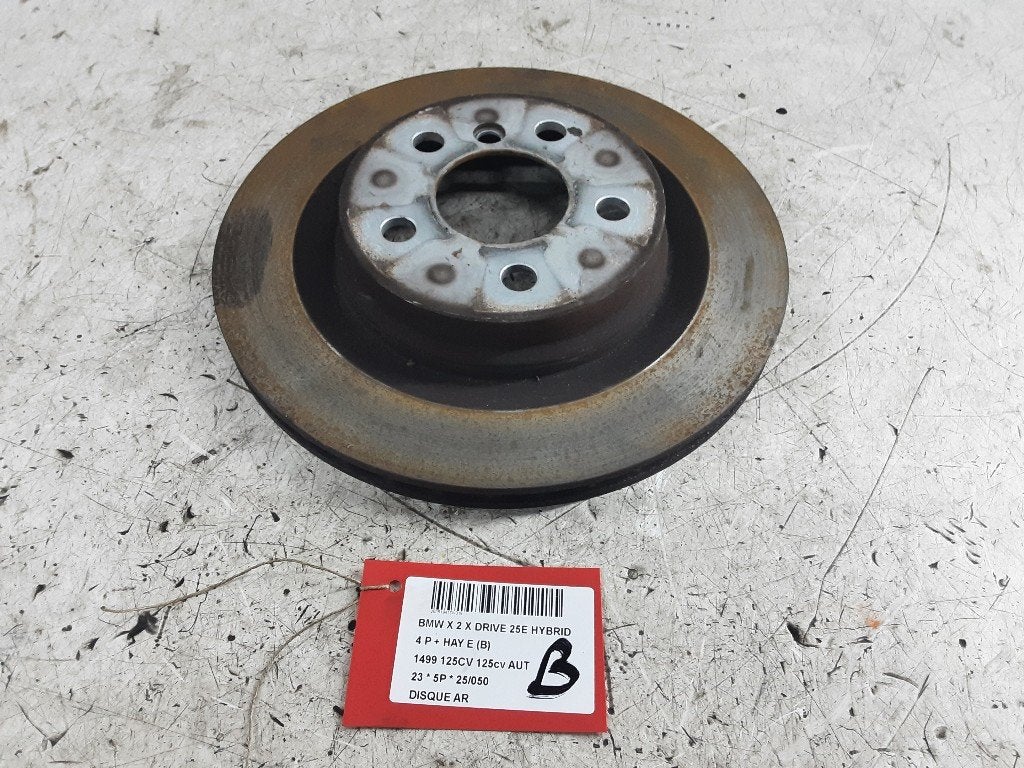 REMSCHIJF ACHTER BMW X2 (F39) (01-2017/10-2023), Gebruikt, Mevr. I. Hauben, BMW, Rue de l'Espoir 34 34
4030  GRIVEGNÉE, BE