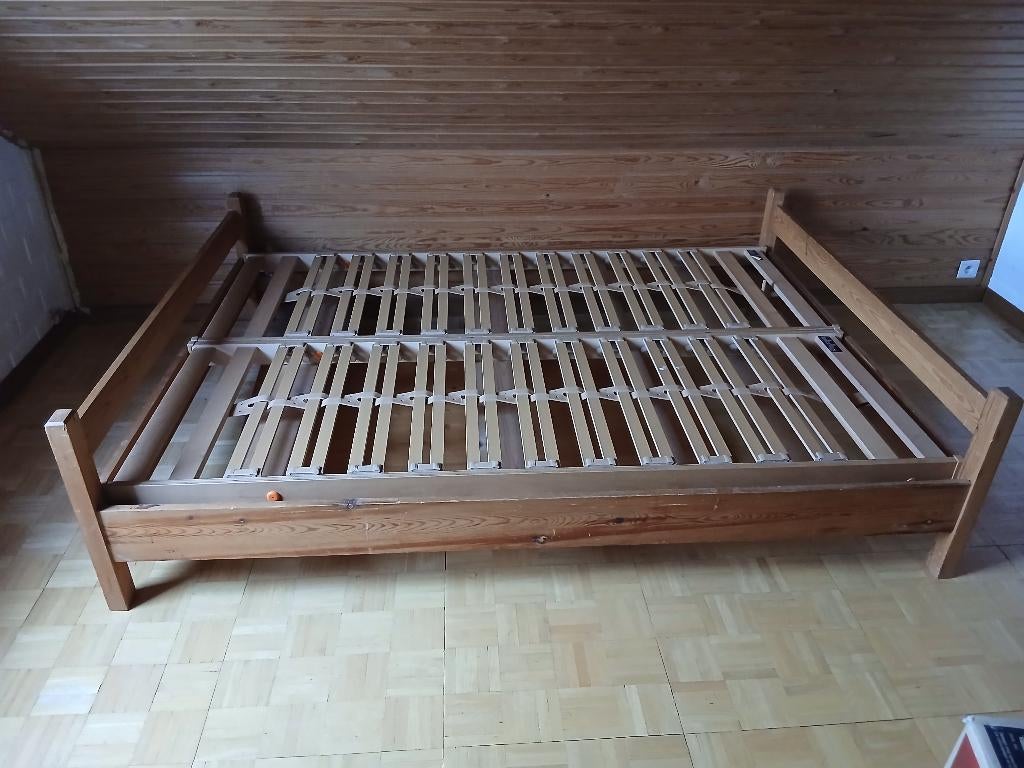 Dubbel bed, Ophalen, Gebruikt, Overige kleuren, Tweepersoons