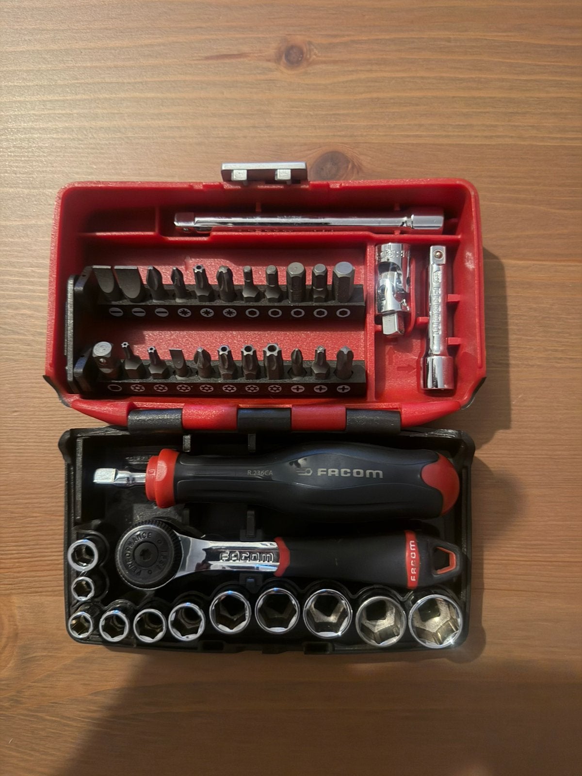 Coffret à Douille Facom 1/4" - R2NANO avec facture, Bricolage & Construction, Enlèvement, Comme neuf, Facom
