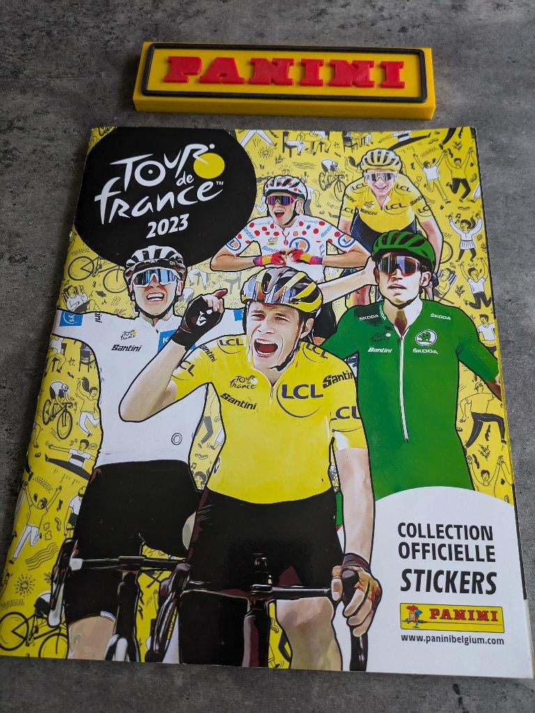 PANINI TOUR DE FRANCE 2023 wielrenners VOLLEDIG ALBUM, Verzenden, Zo goed als nieuw, Sticker