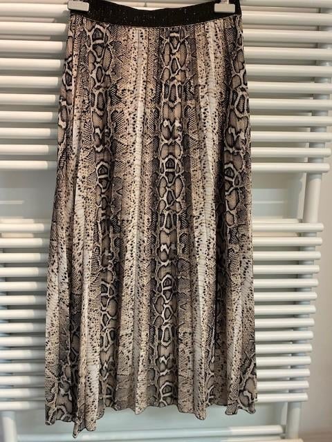 bruin kleurige lange rok ta S/M, Enlèvement ou Envoi, Taille 36 (S), Comme neuf, Brun