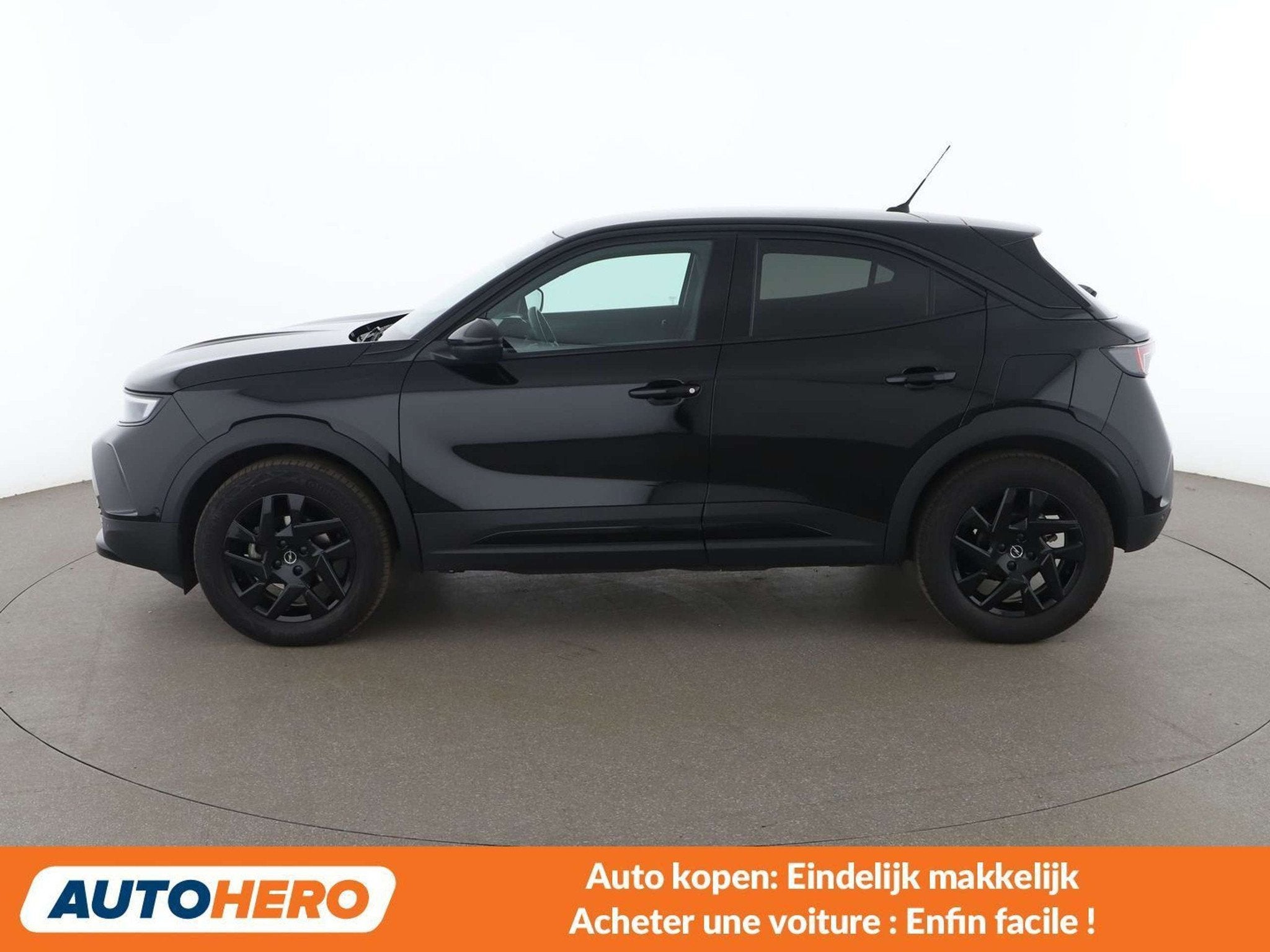 Opel Mokka 1.2 Turbo GS Line (bj 2022, automaat), Auto's, Gebruikt, 1199 cc, Zwart, 96 kW
