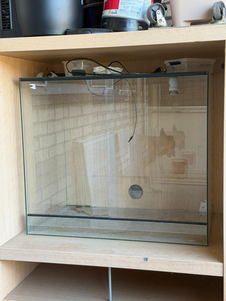 Terrarium, Ophalen, Zo goed als nieuw