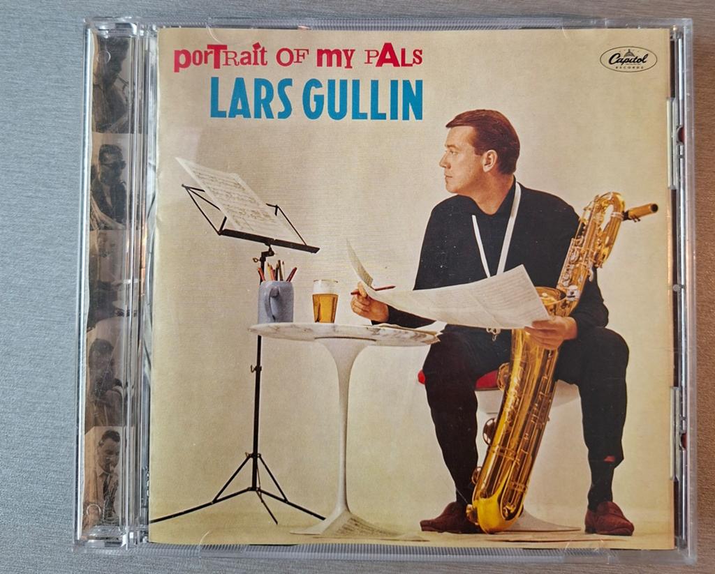 CD. Lars Gullin. Portrait de mes amis (Capitol)., CD & DVD, CD | Jazz & Blues, Enlèvement ou Envoi