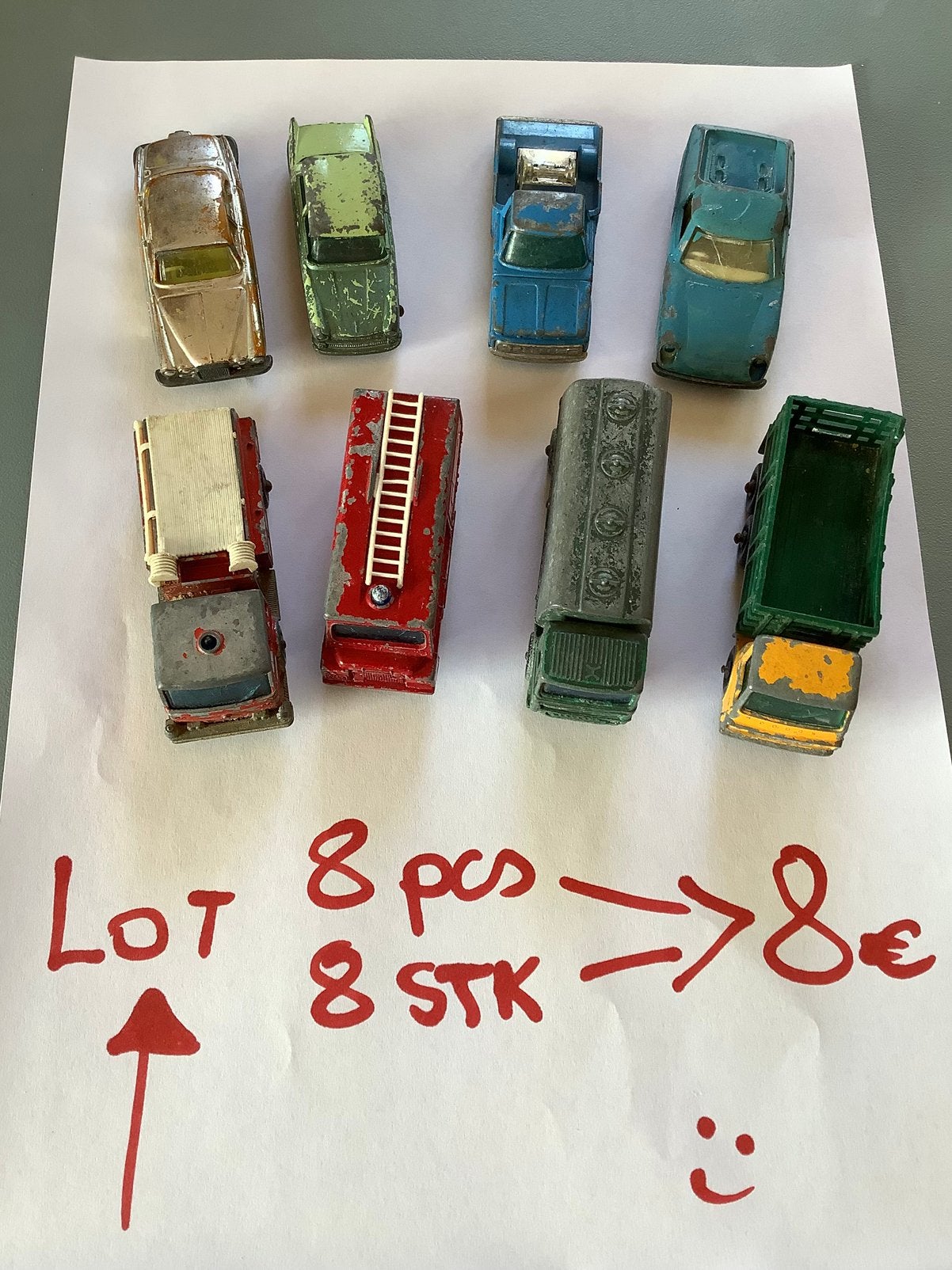 LOT LOT LOT LOT…8 pcs pour 8€…..( le lot ), Collections, Enlèvement, Utilisé