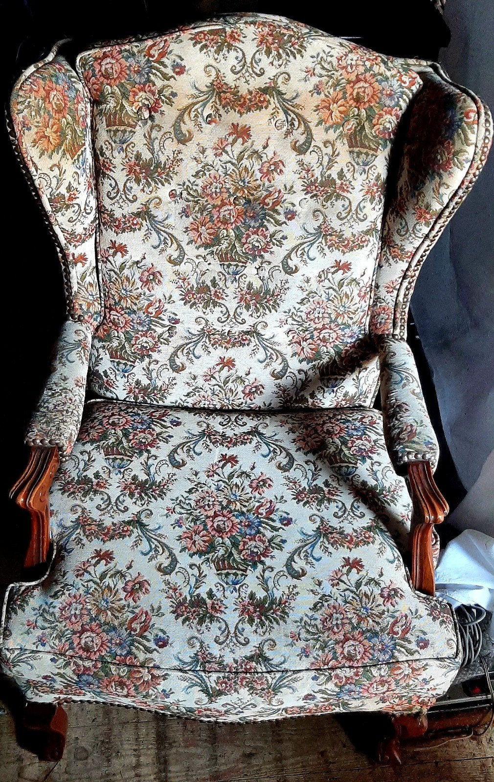 Fauteuil à oreilles, Maison & Meubles, Enlèvement, Utilisé
