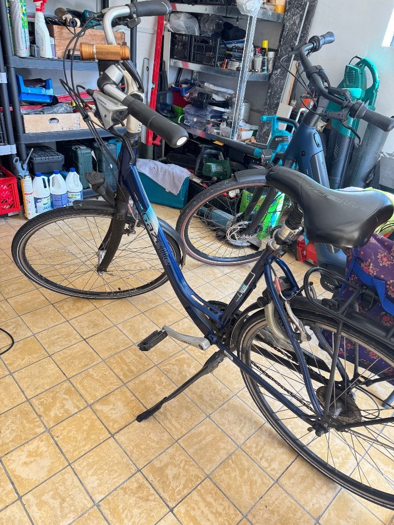 Stadsfiets voor dames van Gazelle, Ophalen, Gebruikt, Versnellingen, 50 tot 53 cm