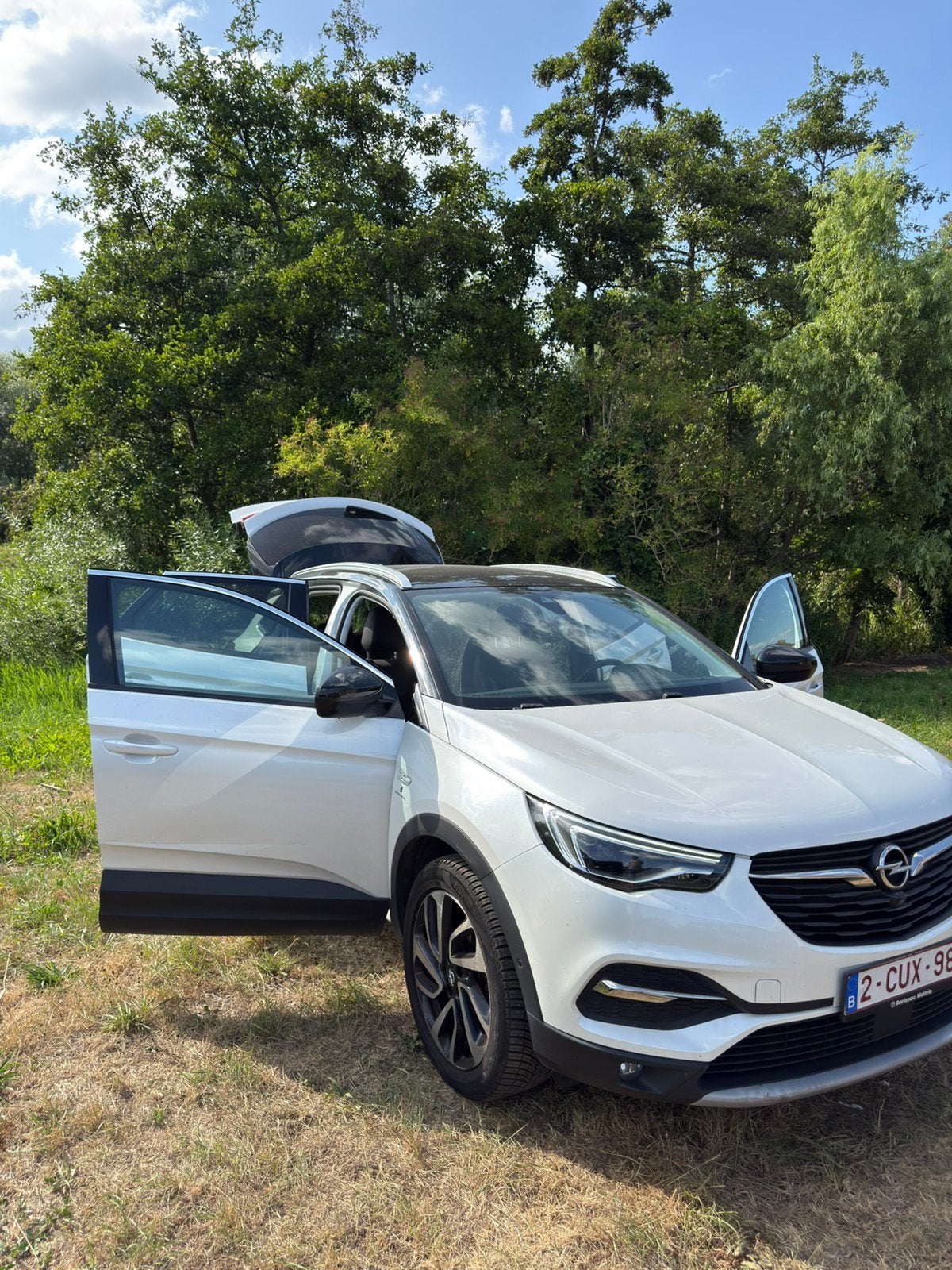 Opel grandland x 2019 1.5d ultimate automaat 131pk, Achat, 149 g/km, Entretenue par le concessionnaire, 96 kW
