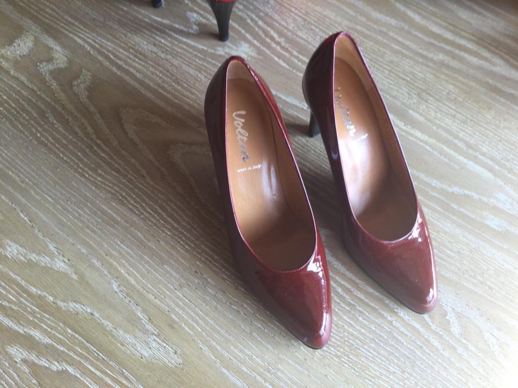 Schoenen met hak ….VOLTAN, ANDERE, Bruin, Ophalen of Verzenden, Zo goed als nieuw